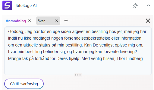 Forstå - Få fuld kontekst på hver sag